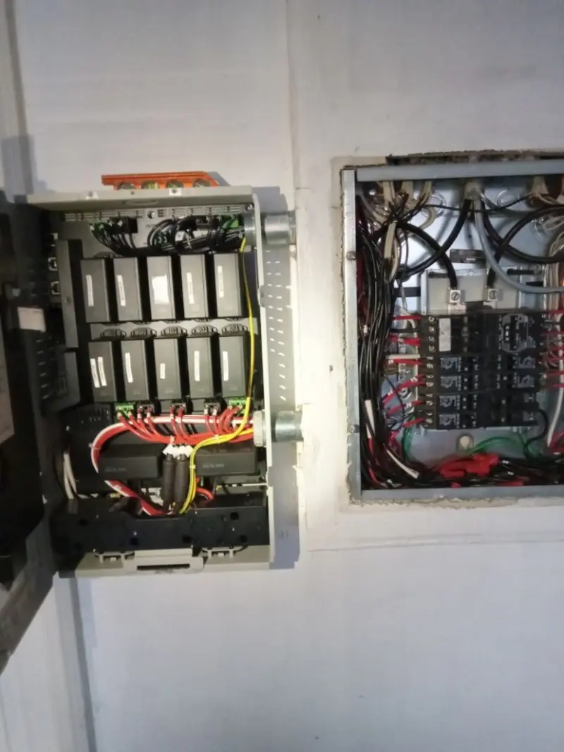 Electrical panel upgrade completed for Commercial Electrician Services in Raleigh